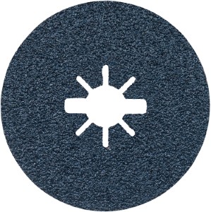 5 In. 24 Grit X-LOCK Coarse Grit Abrasive Fiber Discs