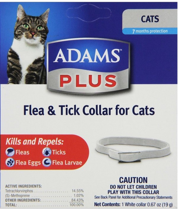 Adams Plus Flea & Tick Collar for Cats