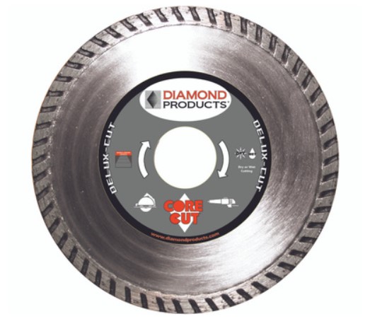 Diamond Products 21124 4 Inch X .080  7/8 Inch Turbo Blade