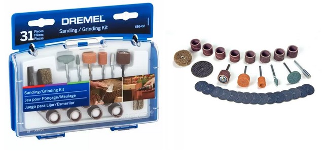 Dremel Sanding/Grinding Rotary Tool Mini Accessory Kit
