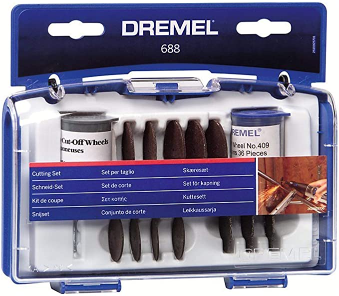 Dremel 69 Piece Cut Off Wheel Set w/ Mounted Finishing Bits