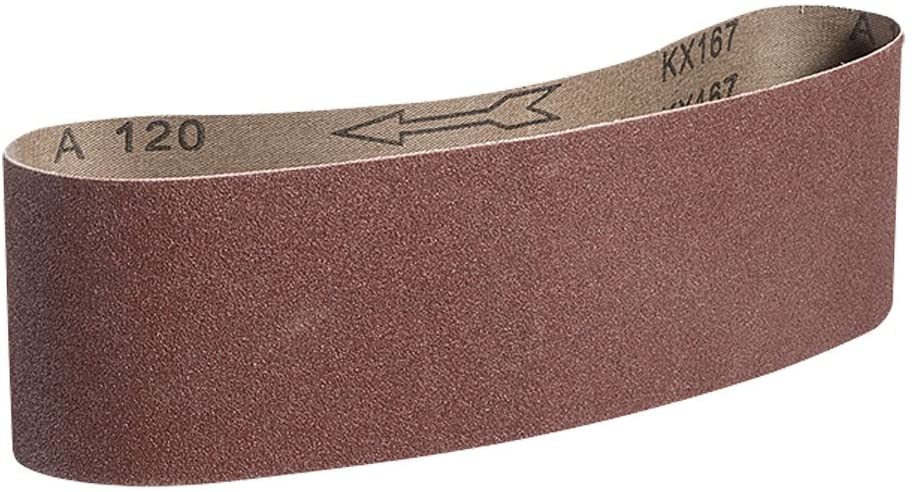 Mercer Industries 107120 3" x 24" Aluminum Oxide Sanding Belts 120Grit - 10