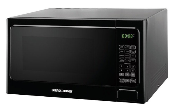 BLACK&DECKER 1.1CF MICROWAVE BLK