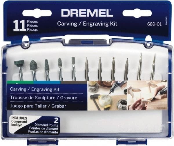 Dremel 11 pc. Carving/Engraving Kit