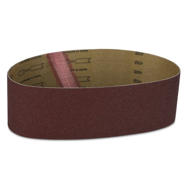 Mercer Industries 105060 3" x 18" Aluminum Oxide Sanding Belts 60Grit - 10