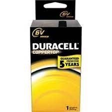 DURACELL LANTERN 6V BATTERY SPRI