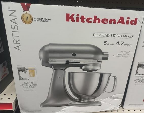 KitchenAid Artisan Series Tilt Head Stand Mixer | 5 Quart | Silver