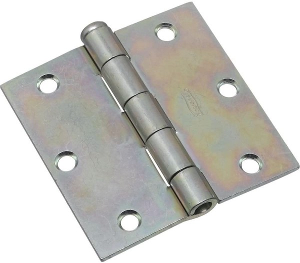 TOLEDO ZINC PLATED HINGE, 3.5"