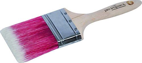 Linzer WC 1160-4 Paint Brush, 3-1/2 in L Bristle, Beaver Tail Handle,