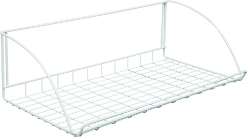 ClosetMaid  Laundry Shelf, 12 in L,X 24 in W, Steel, White