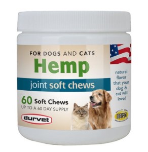 Durvet Hemp Joint Soft Chews for Dogs and Cats