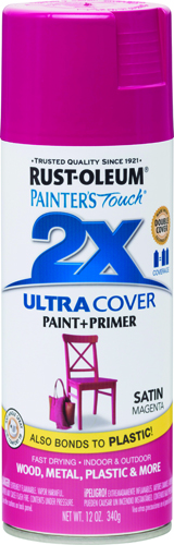 RUST-OLEUM PAINTER'S Touch 283188 General-Purpose Satin Spray Paint, Satin,