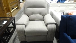 Brampton Place Mushroom Power Recliner