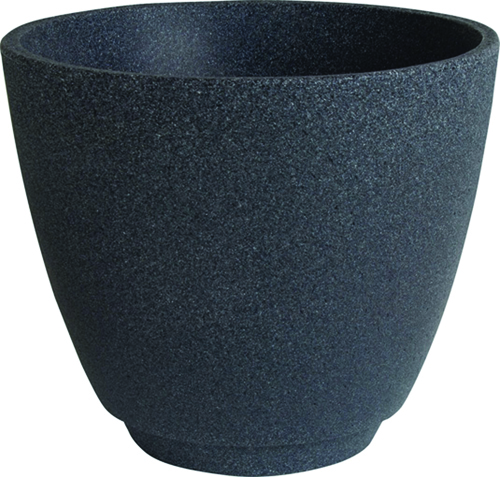 Southern Patio RMT2404MZ Metro Planter, 19-1/4 in H, Plastic, Monzonite