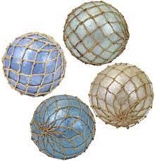 CAPIZ/ABACA NET SHELL BALL 3.5"