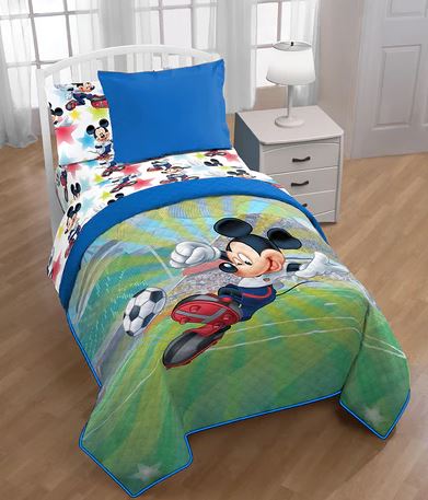 2PC MICKEY BEDSPREAD TWIN DISNE