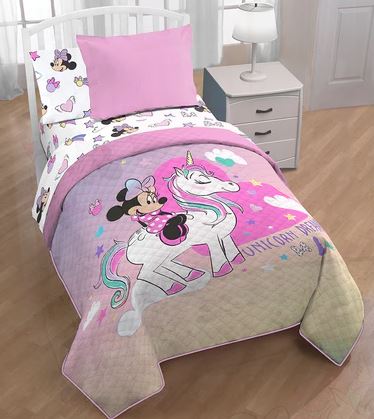 2PC MINNIE BEDSPREAD TWIN DISNE