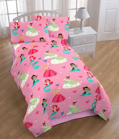 3PC PRINCESS SHEET SET TWIN DINS