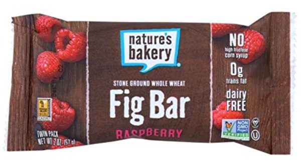 Natures Bakery Bar Fig Whole Wheat Raspberry, 2oz