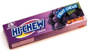 Hi-Chew Candy Grape Stick, 1.76 Oz.