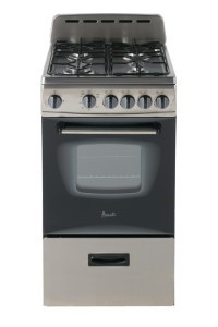 ELECTRIC RANGE 20" BLK/SS AVANTI