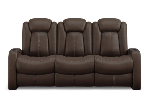 CRESTLINE PWR RECLINER SOFA BRN