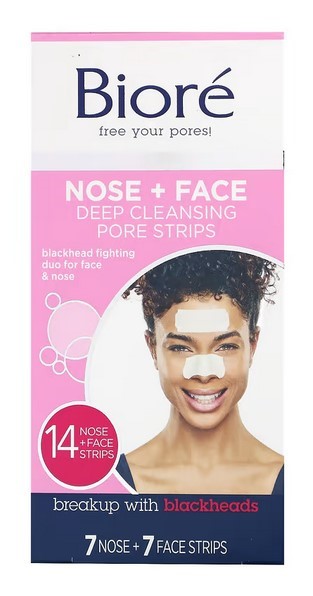 BIORE PORE CLEANSING STRIPS 14'S