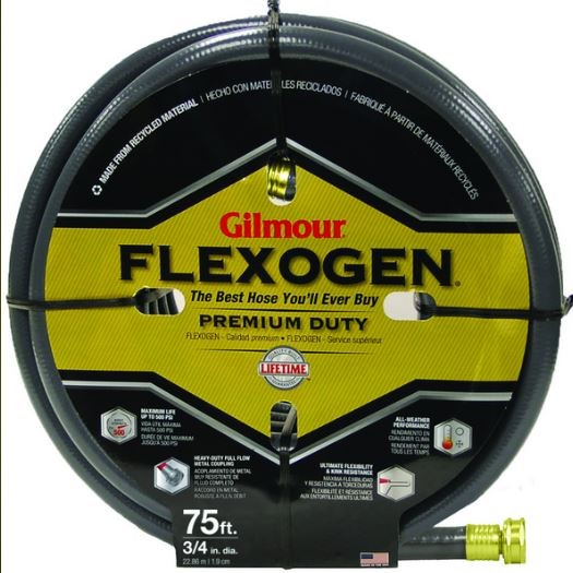 HOSE FLEXOG GARDEN 8PLY 3/4X75FT