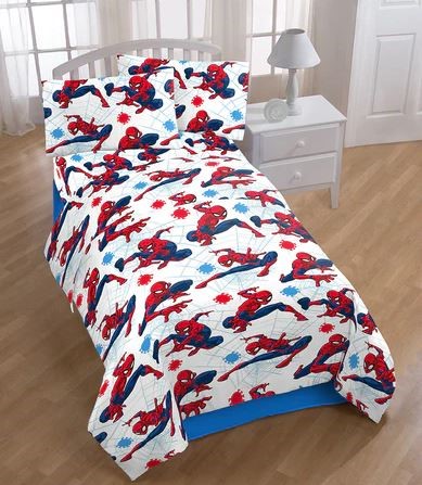 3PC SPIDERMAN SHEET SET TWIN