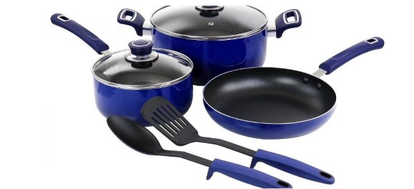 BLUE DAWN 7PC COOKWARE SET