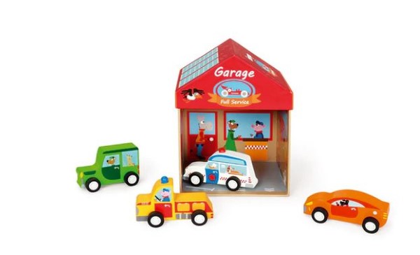 Play Box Garage 2 In 1