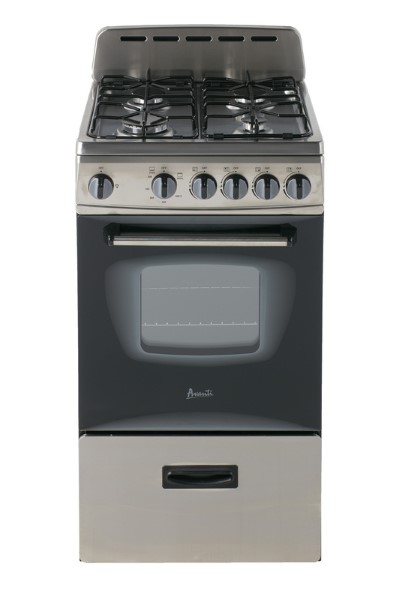 ELECTRIC RANGE 20" BLK/SS AVANTI