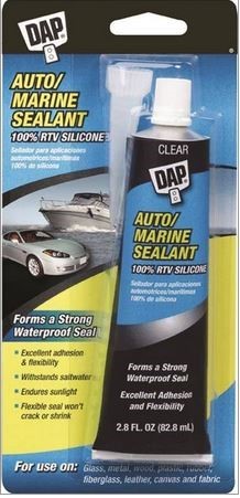 DAP 7079800756 Auto/Marine Sealant, 2.8 oz Tube