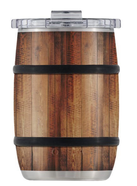 Orca Whiskey Barrel 12oz Oak Wood Grain