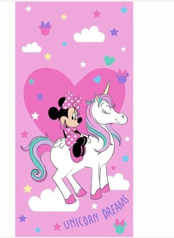 UNICORN ARE R MINNIE BEACH TOWEL