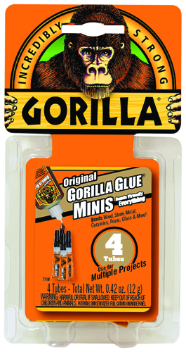 Gorilla 5000503 Glue, Brown, 0.42 oz Tube