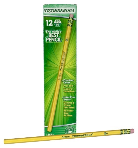 PENCIL HARD YELLOW MED NO.3