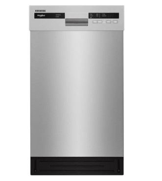 WHIRLPOOL DISHWASHER SS 18"FRONT