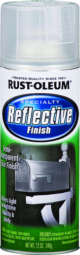 RUST-OLEUM 214944 Specialty Reflective Finish Spray Paint,