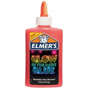 ELMER GLOW IN THE DARK GLUE pink