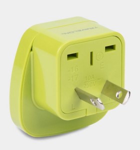 Australia Grounded Adapter Plug