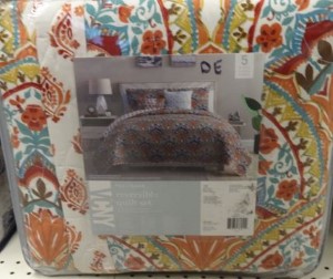 5PC Stitched Quilt Set Queen