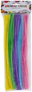 CHENILLE STEMS 50CT 12IN