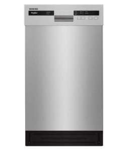 WHIRLPOOL DISHWASHER SS 18"FRONT