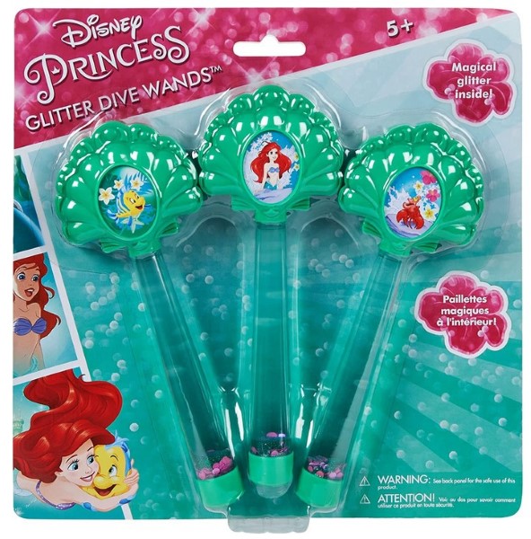 SwimWays Disney's Ariel Glitter Dive Wands Pool Toy