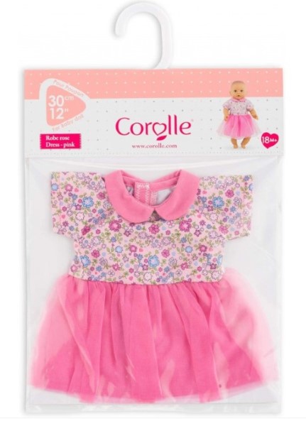 Pink Sweet Dreams 12-inch Baby Doll Dress