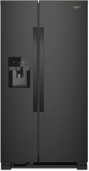 Whirlpool 25 cu. ft. Side by Side Refrigerator | Black