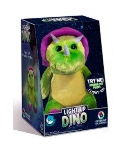 LIGHT UP PLUSH DINOSAUR