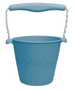 Scrunch Bucket Grey Blue