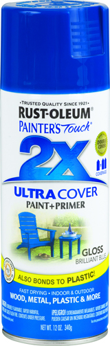 RUST-OLEUM PAINTER'S Touch 249120 General-Purpose Gloss Spray Paint, Gloss,